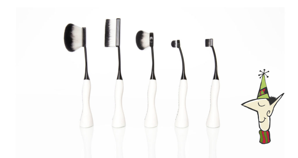 Kohl Flex makeup brushes make great gifts for people with MS.