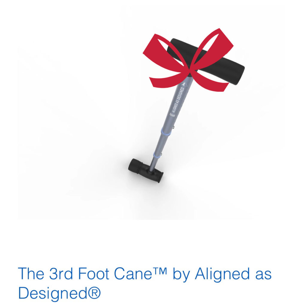 Aligned as Designed canes make thoughtful gifts for people with MS.